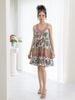 Đầm Boho Cổ Yếm Kết Cườm  Hở Lưng Cotton Isla Bonita