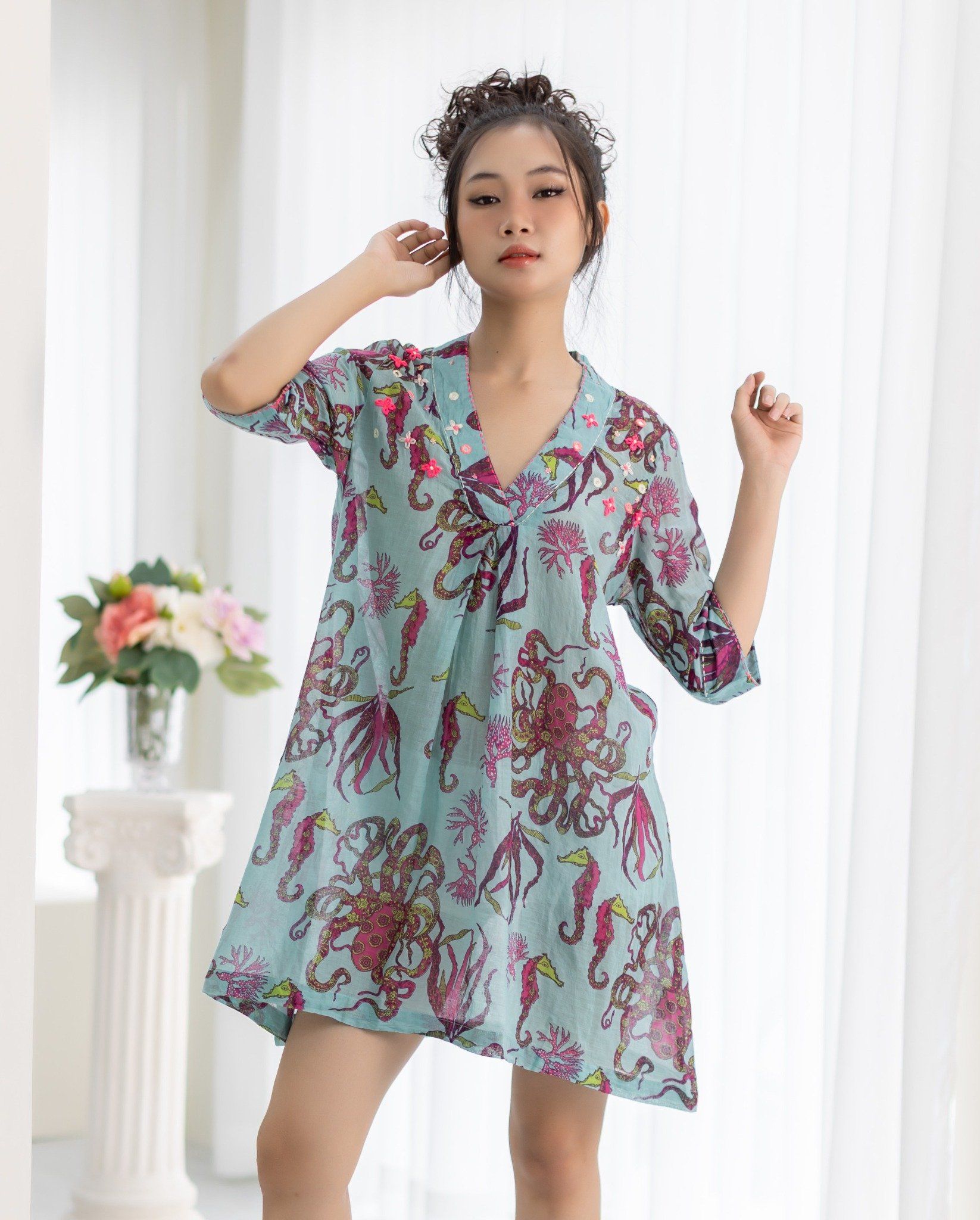 Đầm Boho Cotton Isla Bonita