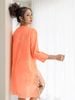 Đầm Xẻ Tà Màu Neon Ánh Kim Cotton Isla Bonita