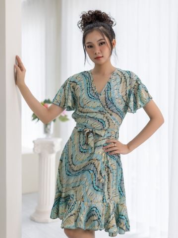  Đầm Vẽ Ánh Kim Isla Bonita 