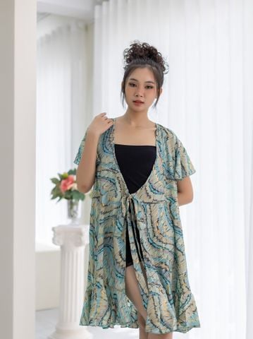  Đầm Vẽ Ánh Kim Isla Bonita 