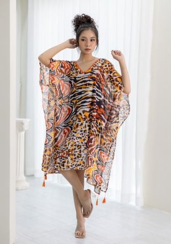  Đầm Cánh Dơi Thêu Kết Hạt Isla Bonita 