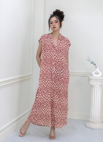  Maxi Cổ Trụ Cotton Isla Bonita 