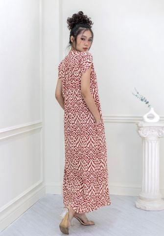  Maxi Cổ Trụ Cotton Isla Bonita 