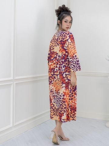  Đầm Midi Kết Hạt Cotton Isla Bonita 