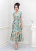 Maxi Phối Ren Kết Hạt Cotton Isla Bonita