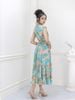 Maxi Phối Ren Kết Hạt Cotton Isla Bonita