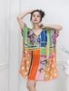 Đầm Kimono Thêu Kết Hạt Cotton Isla Bonita