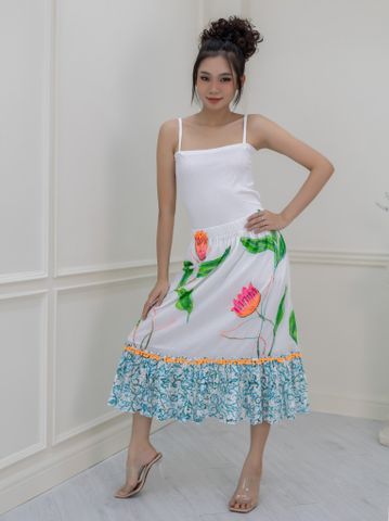  Chân Váy Thêu Cotton Isla Bonita 