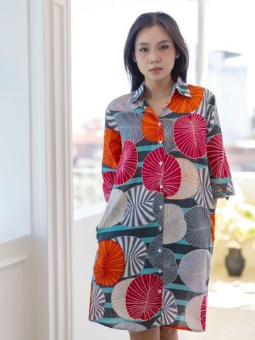  Đầm Sơmi Thêu Isla Bonita 