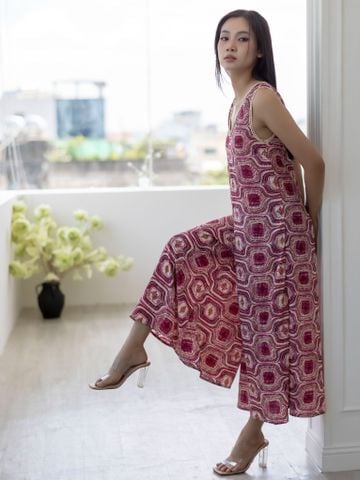  Jumpsuit Cổ V Luna Llena 