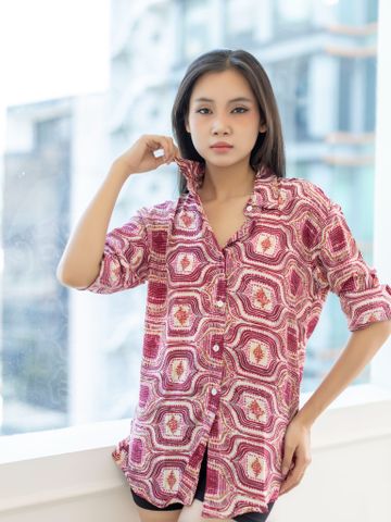  Áo Sơ Mi Lụa Luna Llena 