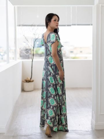  Maxi Ánh Kim Cotton Isla Bonita 