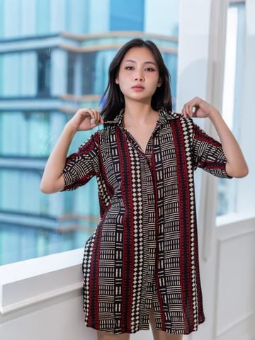  Đầm Sơ Mi Cotton Isla Bonita 