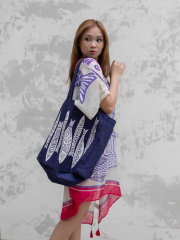  Đầm Kimono Thêu Cotton Isla Bonita 