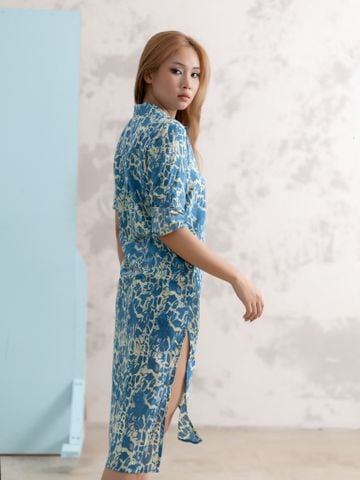  Đầm Midi Sơ MI Cotton Isla Bonita 