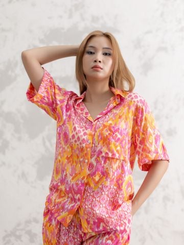  Áo Sơ Mi Hoa Cotton Isla Bonita 