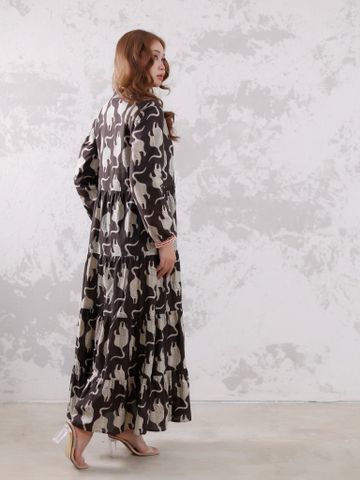  Maxi Sơ Mi Cotton Isla Bonita 