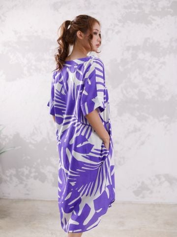  Đầm Midi Boho Hoa Thêu Cotton Isla Bonita 