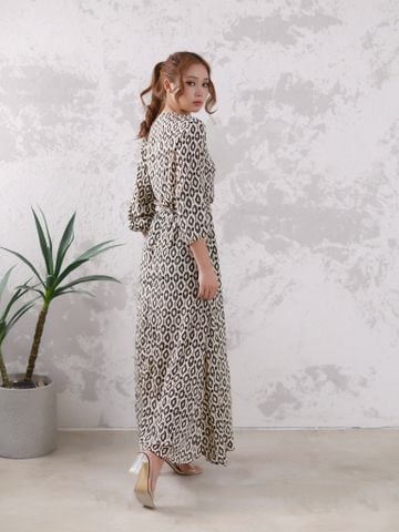  Maxi Dài Tay Lụa Isla Bonita 