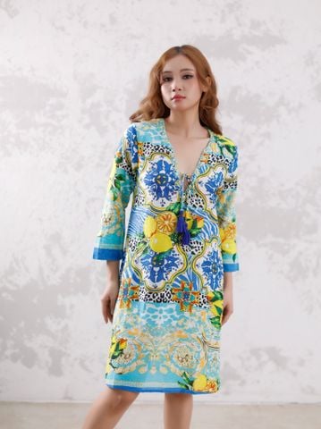  Đầm Thêu Kết Hạt Lấp Lánh Isla Bonita 