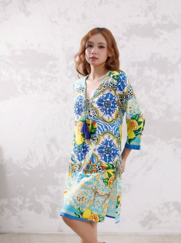  Đầm Thêu Kết Hạt Lấp Lánh Isla Bonita 