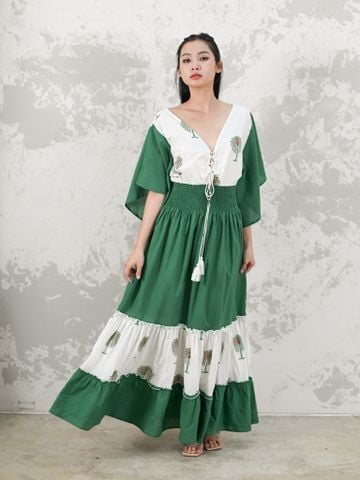  Maxi Boho Cotton Cao Cấp Luna Llena 