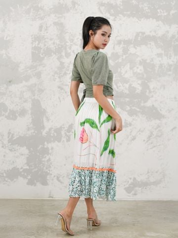  Áo Crop Top Đắp Chéo MD'M 