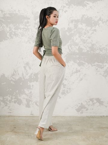  Quần Suông Rộng Cotton Cao Cấp Luna Llena 