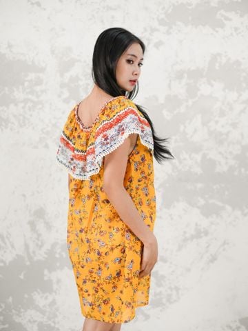  Đầm Trễ Vai Cotton Isla Bonita 