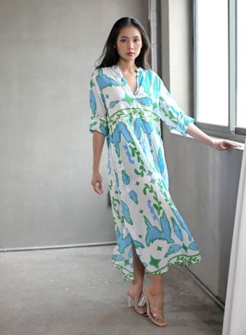  Maxi  Boho Cotton Cao Cấp Isla Bonita 