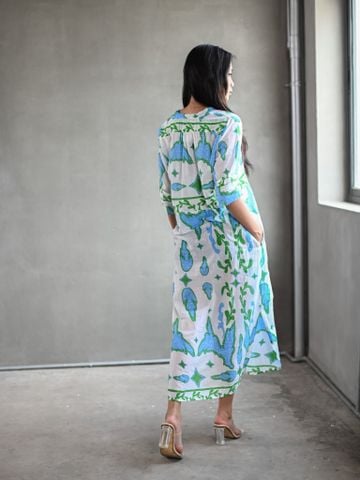  Maxi  Boho Cotton Cao Cấp Isla Bonita 