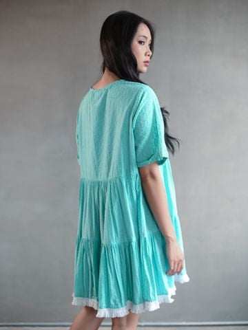  Đầm Boho Thêu Kết Cườm Cao Cấp Isla Bonita 