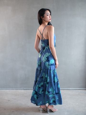  Maxi Hoa 2 Dây Ánh Kim Cotton Isla Bonita 