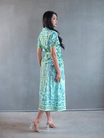  Maxi Sơ Mi Tay Ngắn Cotton Isla Bonita 