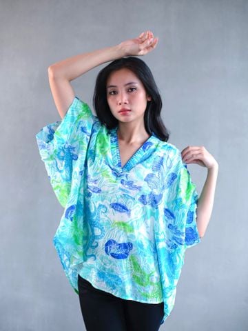  Áo Boho Thêu Cotton Isla Bonita 