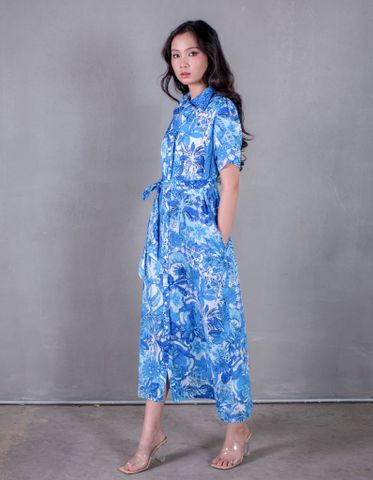  Maxi Sơ Mi Tay Ngắn Cotton Isla Bonita 