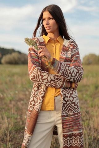  Áo Khoác Len Dài Tay Thu Đông Cao Cấp Luna Llena 