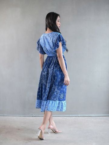  Đầm Midi Thêu Cao Cấp Isla Bonita 