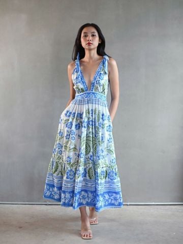  Đầm 2 Dây Cotton Isla Bonita 
