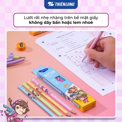 Bút chì gỗ nhân vật Akooland Thiên Long TP-GP021/AK - Mẫu ngẫu nhiên