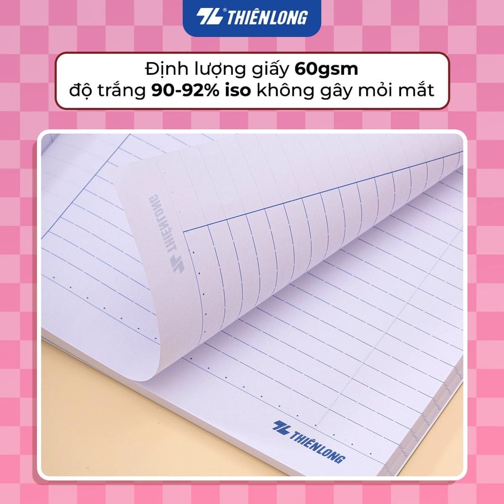 Tập học sinh 200 trang dòng kẻ ngang 60 gsm Điểm 10 NB-095 (hình ngẫu nhiên)
