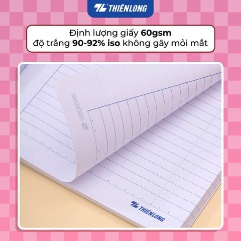 Tập học sinh 200 trang dòng kẻ ngang 60 gsm Điểm 10 NB-095 (hình ngẫu nhiên)