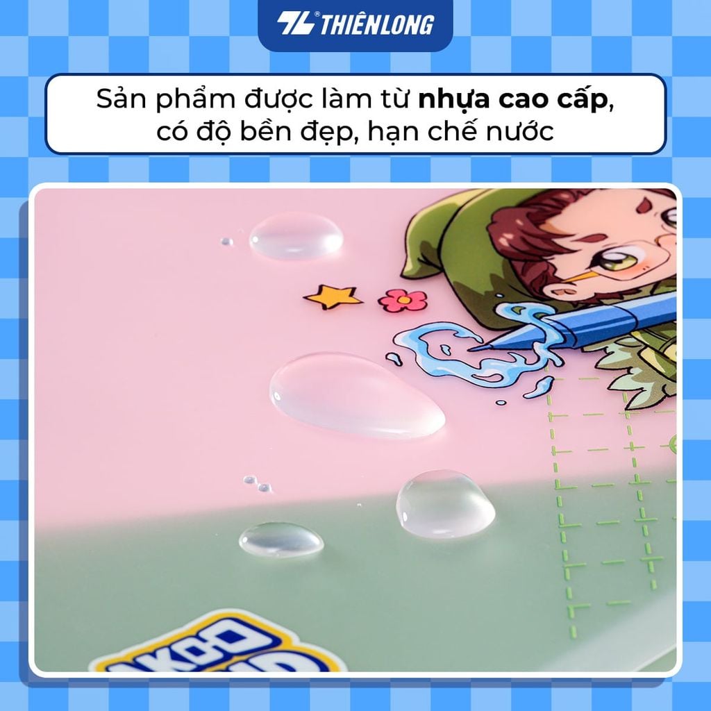 Túi Zip Thiên Long - Túi đựng tài liệu A4 CBF-005/AK - Phiên bản Akooland