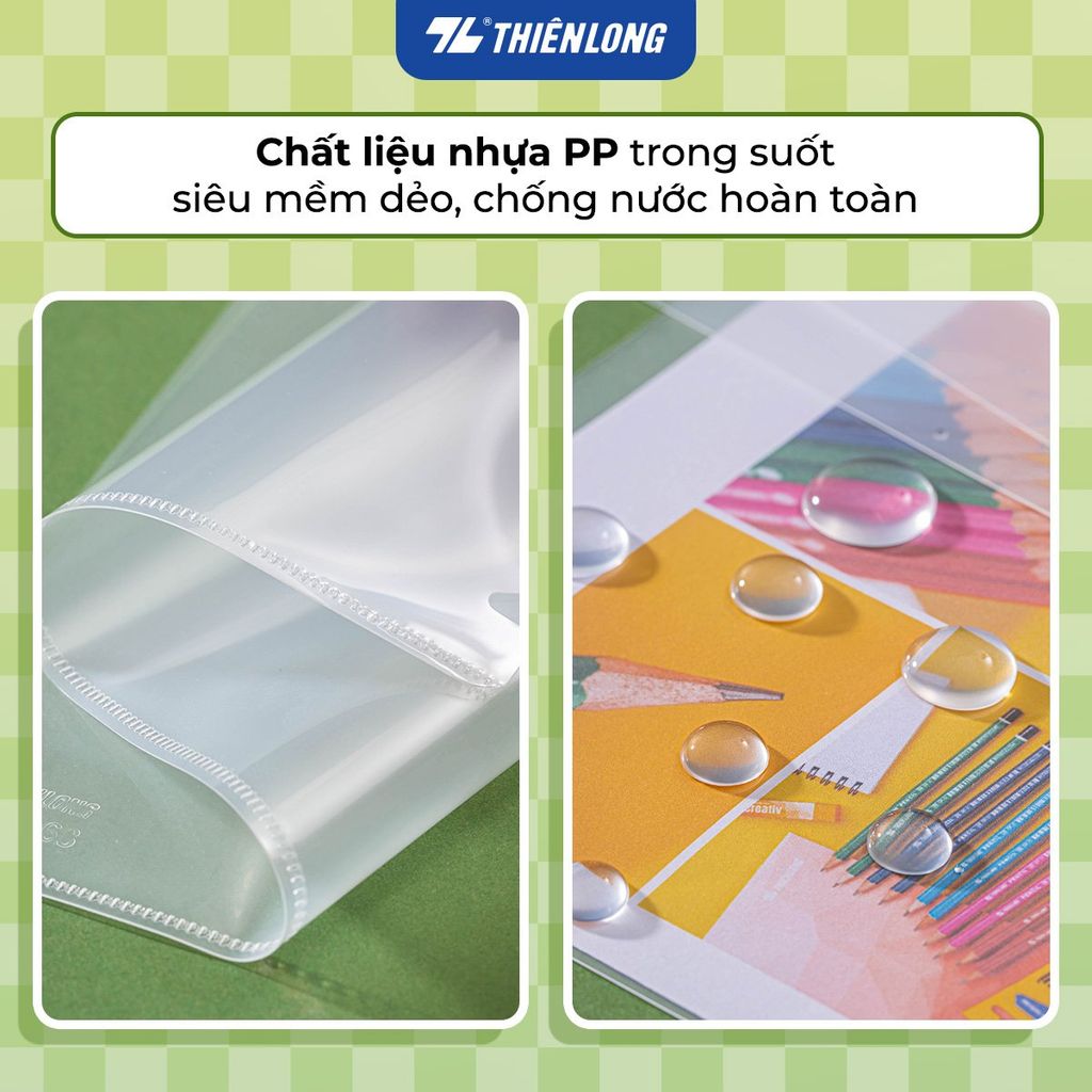 Bìa lá A4 Thiên Long Flexoffice FO-CH168