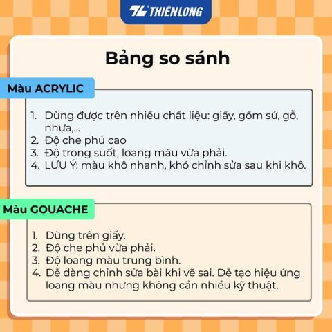 Bộ 12/18/24 màu Gouache dạng tuýp 12ml Thiên Long Colokit