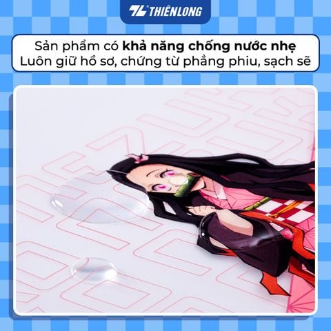 Bìa nút Thiên Long - Bìa tài liệu A4 CBF-008/DS - Phiên bản Demon Slayer