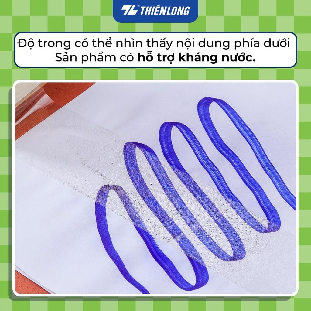 Combo 5 Băng keo trong Thiên Long Flexoffice 40-200 yards độ bám dính tốt, phù hợp cho nhiều nhu cầu đóng gói, văn phòng và gia đình