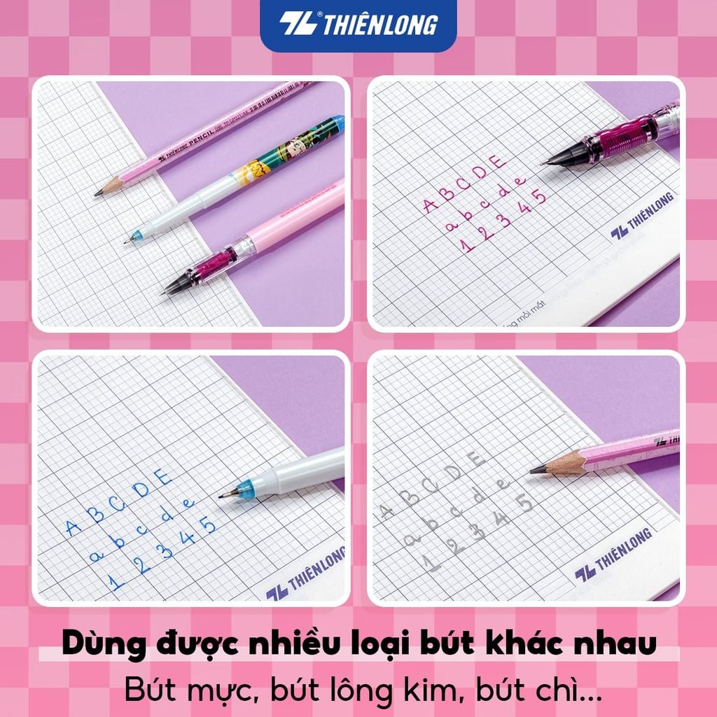 Tập học sinh 200 trang dòng kẻ ngang 60 gsm Điểm 10 NB-095 (hình ngẫu nhiên)