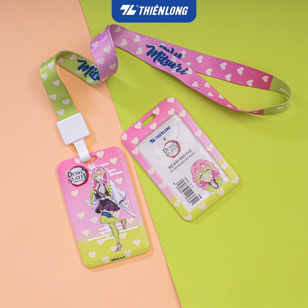 Dây thẻ đeo bảng tên nhân viên sinh viên Demon Slayer Thiên Long - Kimetsu no Yaiba